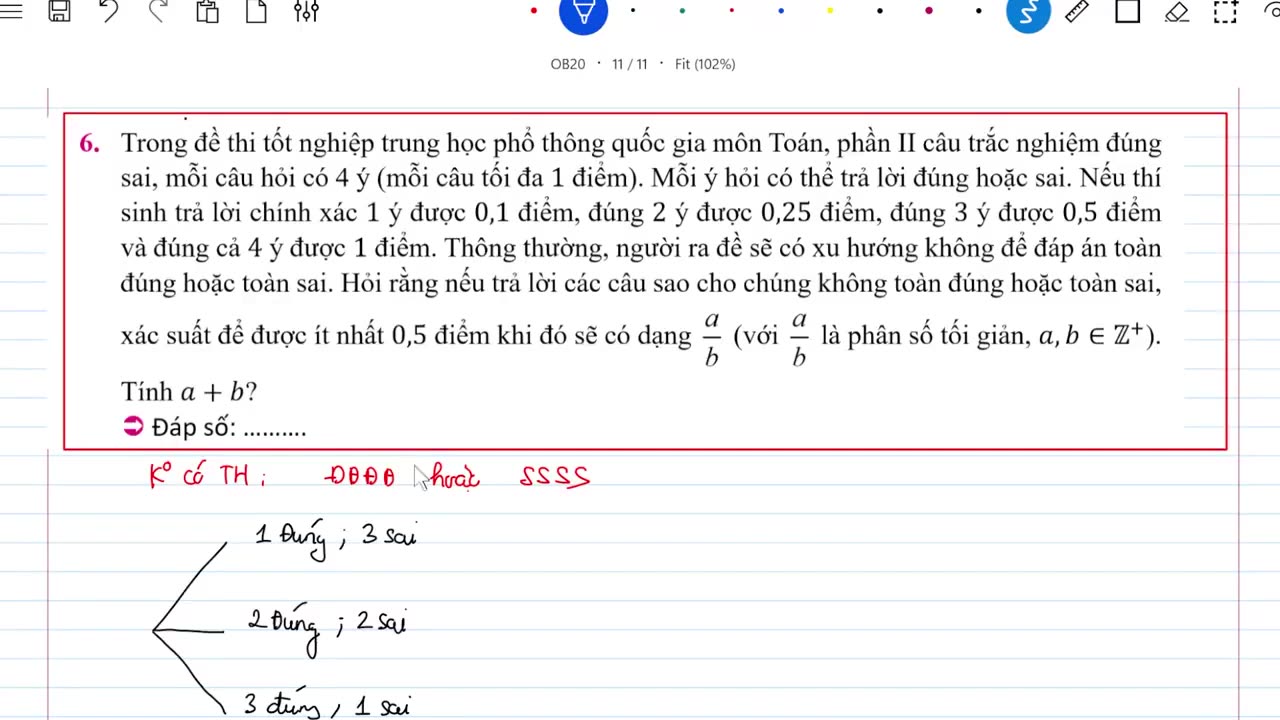 OB20 Đề thực chiến số 20 Tóm tắt toàn bộ buổi live Facebook mp4