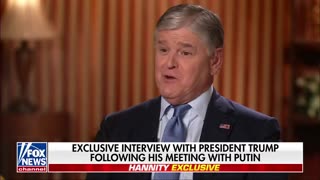 Trump STUNS Sean Hannity with Six Words About Hillary Clinton (VIDEO)