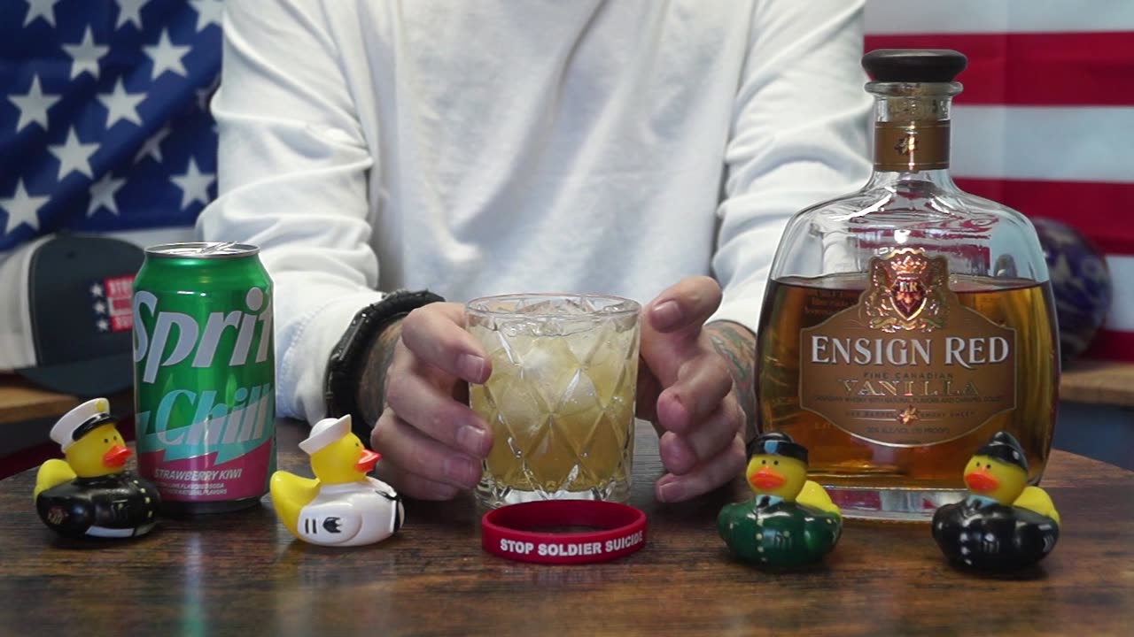 Charles Emery Jr - Ensign Red Vanilla Whiskey & Sprite Chill Strawberry Kiwi Soda