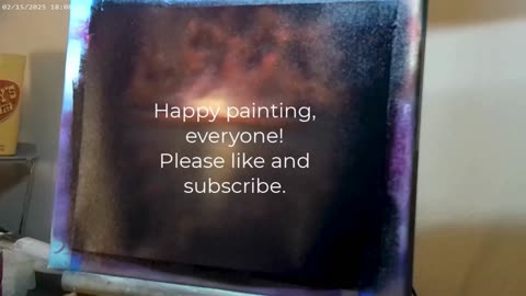 Paint a gorgeous sunset in oils- wet-on-wet