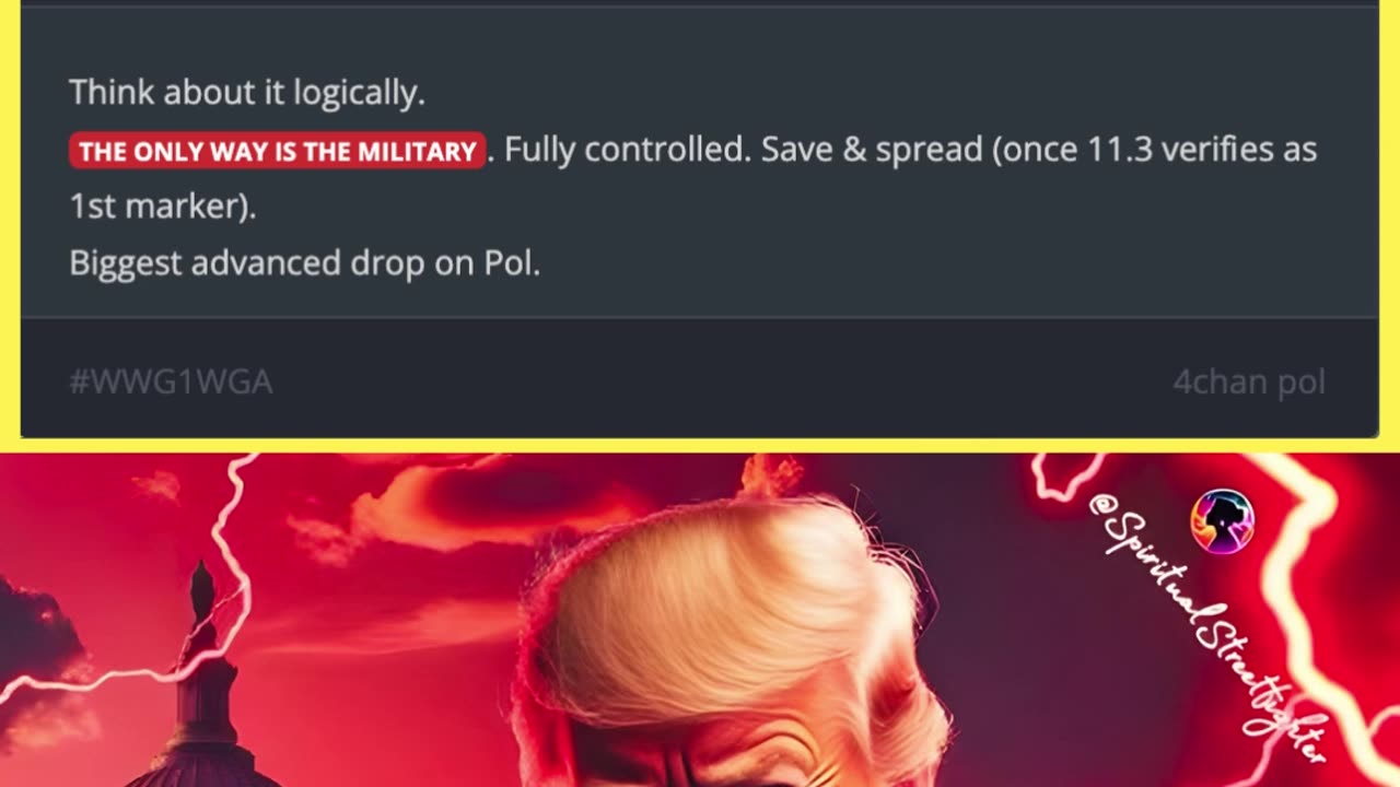 Nothing Can Stop What Is Coming. NOTHING.