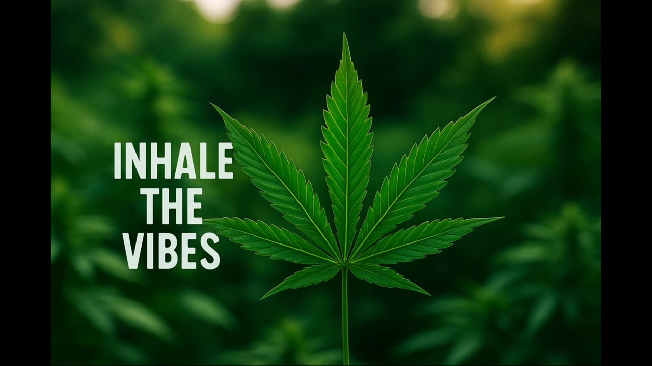 Inhale the vibes weed cannabis Ganja song