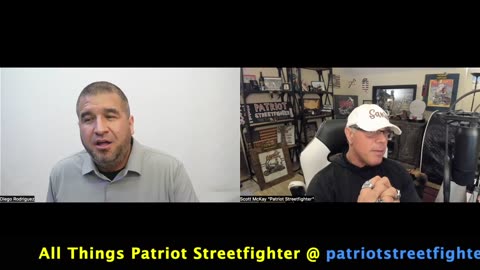 12.19.25 Patriot Streetfighter w/ Diego Rodriguez, CPS/Baby Cyrus Kidnapping Update