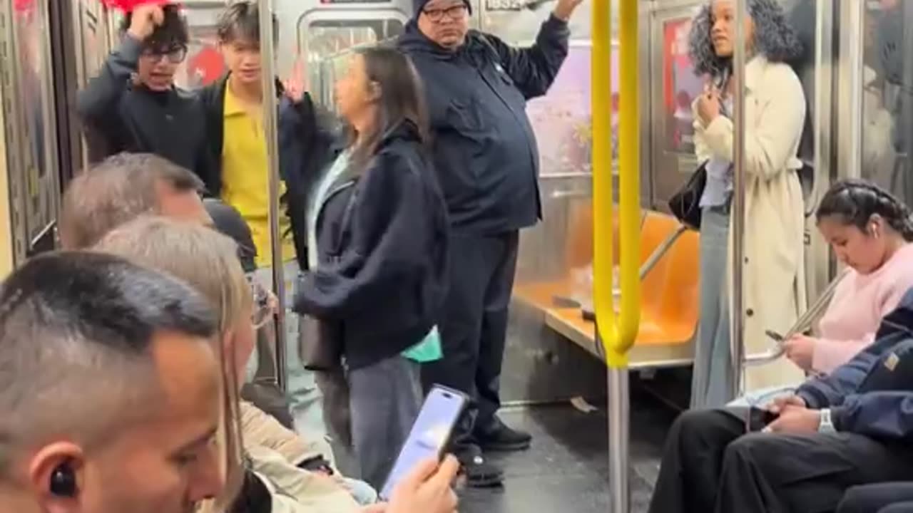 Unhinged Leftist Receives Instant Karma After Trying to Snatch a MAGA Hat from Trump Fan in NYC