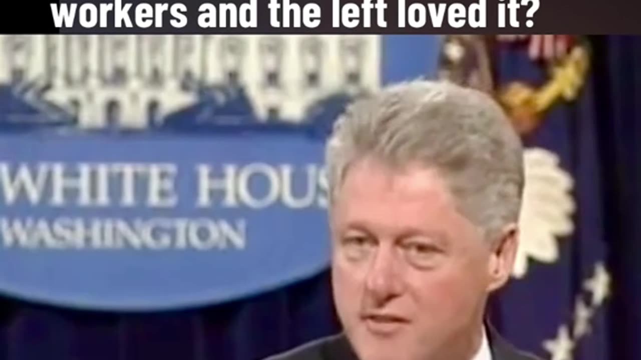 Bill Clinton - fired 377,000 federal employees and the left loved it