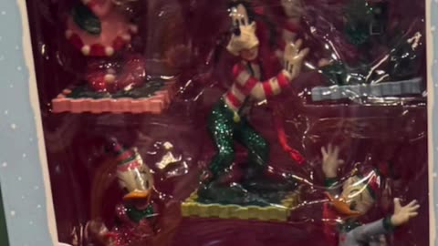 Disney Making Christmas Magical Mickey Mouse and Friends Figurine Ornament Set of Five #shorts