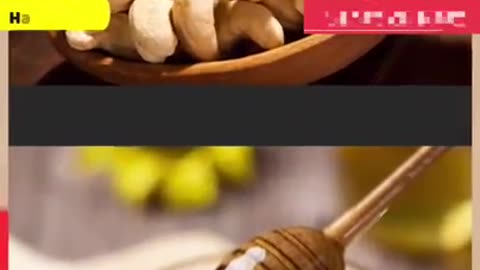 Health Benefits of Honey and Cashew