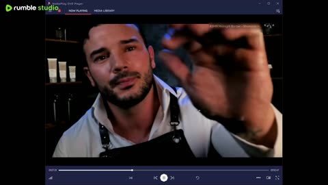 ASMR Midnight Barber - Shampoo Head Massage REPLAY LIVE