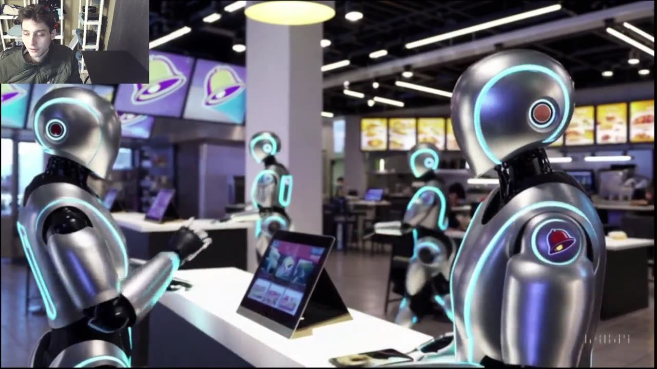 Outtake #1,151 Of The Robots Work At A Taco Bell Restaurant Fake Funny Parody Video