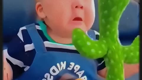 Cute Plush Dancing Cactus funny baby