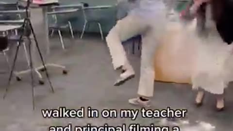 Walked In On My Teacher And Principal ✏️