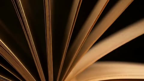 Worn leather book of mystery