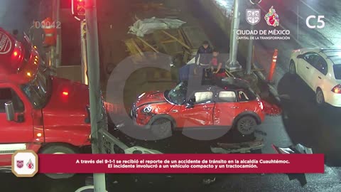 Accidente con lesionados | #C5CorazónDeLaCDMX