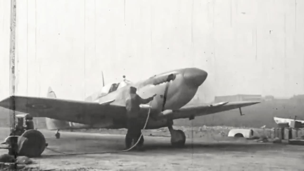 Spitfire Mk XVIs of No. 421 Squadron RCAF armed and fueled for a mission