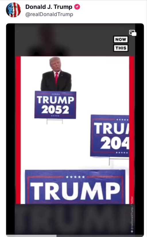 President Trump posted a classic! -Trump4EVA