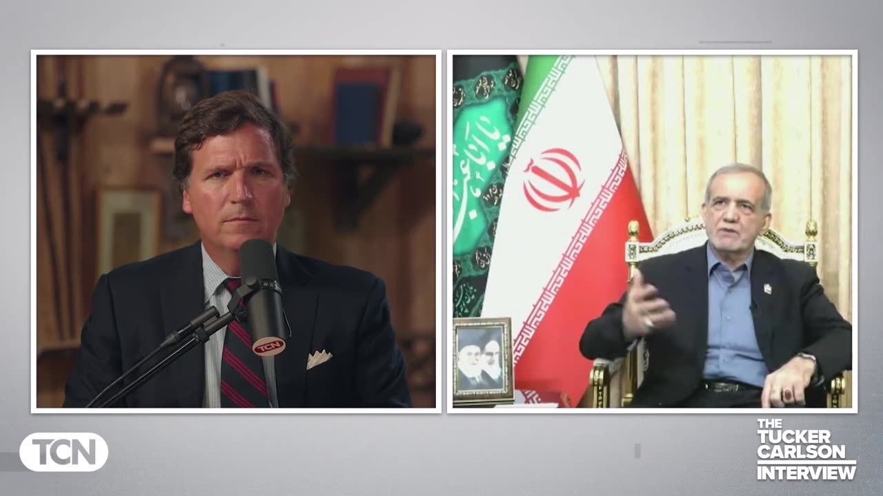 Tucker Asks Iran's President To Tell Iranians In US 'Not To Commit Acts Of Violence' — He Doesn't