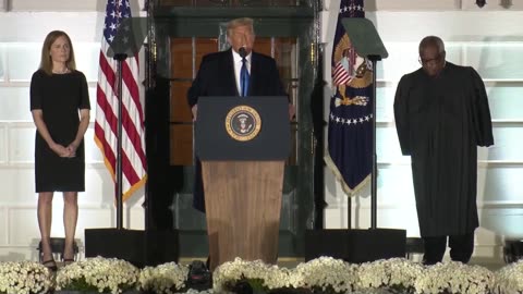 President Trump Participates in the Swearing-In Ceremony of the Honorable Amy Coney Barrett