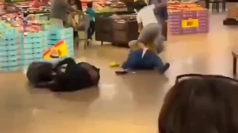 You can't even relax at the supermarket.