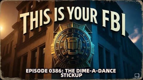 This Is Your FBI - Episode 0386: The Dime-A-Dance Stickup (August 15, 1952)