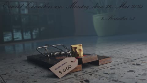 Oswald Chambers am Montag, dem 26. Mai 2025, zu 2. Korinther 4,2