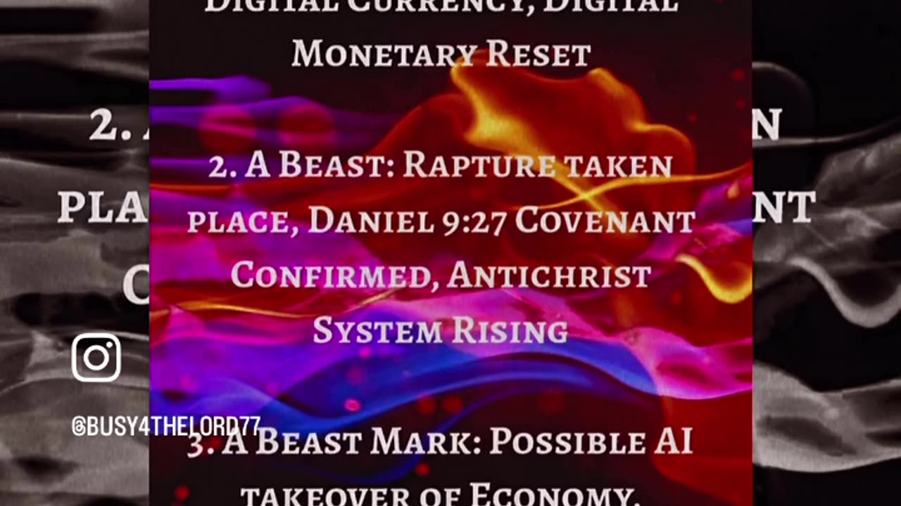Steps Towards Revelation 13:You Can’t Have A Mark Without A Beast Infrastructure! Where Are We Now?