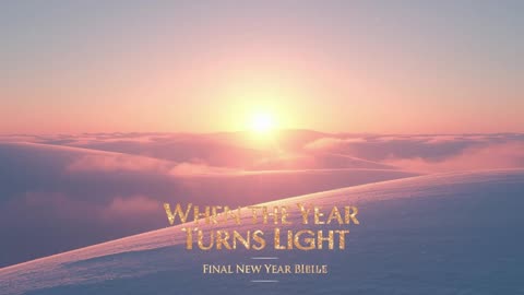 🌙 When the Year Turns Light – Final New Year Lullaby for Kids | Peaceful Sleep Music 🌅💫