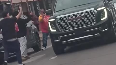 Meltdown Maria is upset that DHS had to detain her relative after they were tailing ICE