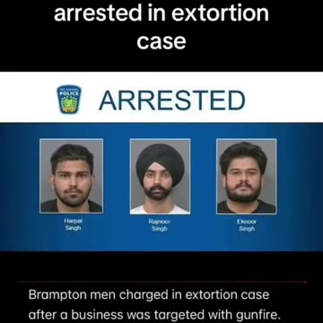 3 Indian international students from Brampton arrested in extortion case