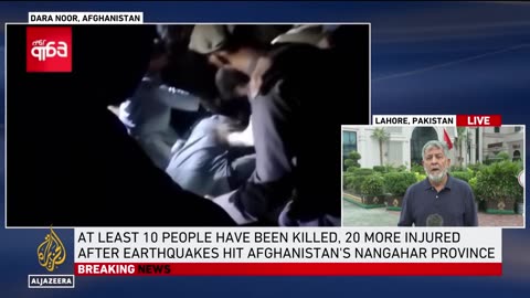 Powerful earthquake rocks eastern Afghanistan, at least 10 killed
