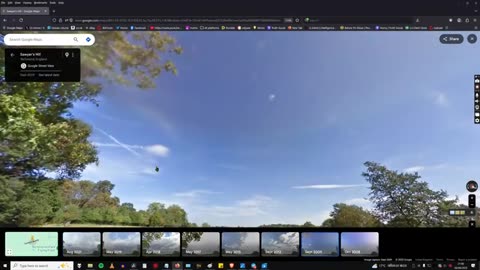 Chemtrails on Streetmaps in 2008 - Russia and UK