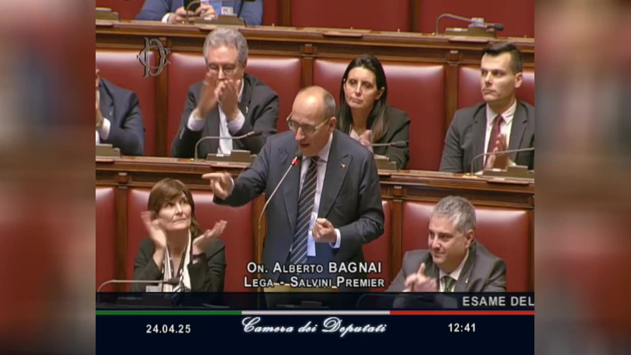 🔴 On. Alberto Bagnai per la dichiarazione di voto della Lega sul Documento di finanza pubblica 2025