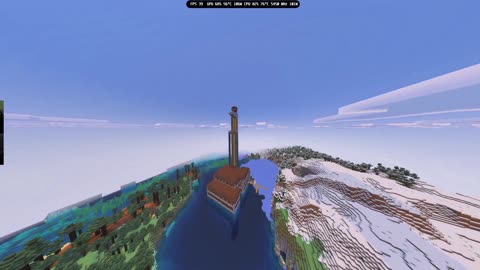 Playing some Minecraft Hardcore with my son.