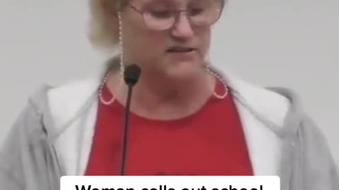 Woman calls out school board for sexually explicit books in school libraries.