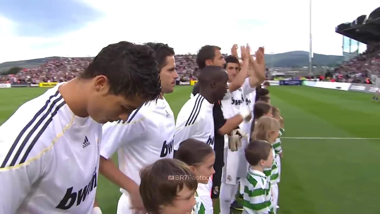 Cristiano Ronaldo First Match for Real Madrid