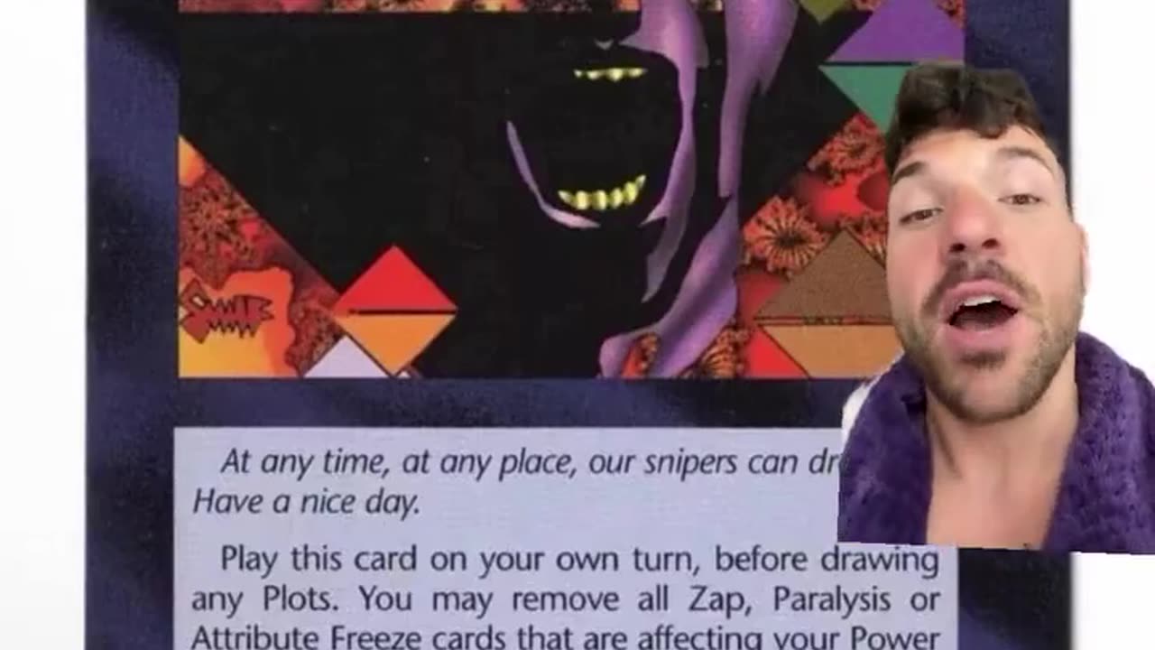 Old illuminati Card Game Predicted Charlie Kirk Story Many Decades Ago - Enough Is Enough