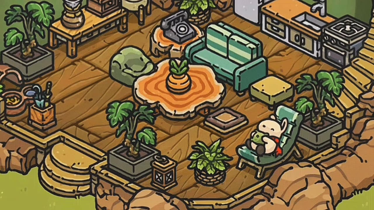 Relaxing Tropical Oak Tree Ambience | Tsuki's Odyssey