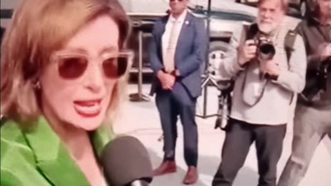Nancy Pelosi tells reporter to shut up