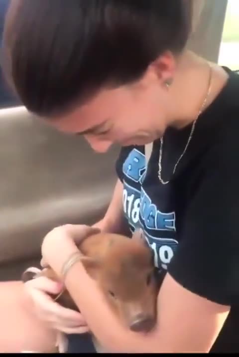 Daddy surprises daughter with gift of a lifetime …