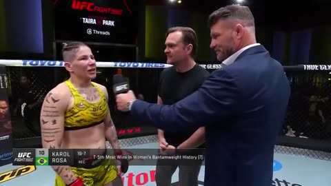 Karol Rosa Octagon Interview | UFC Vegas 108