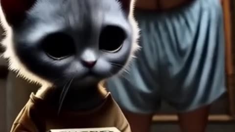 "From the Streets to a Palace – A Kitten's Incredible Journey 🏠✨"
