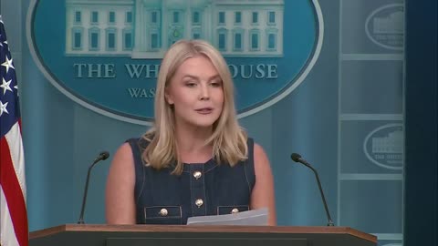 🚨🔥Karoline Leavitt holds a press briefing for the children on Take Our Sons and Daughters to Work