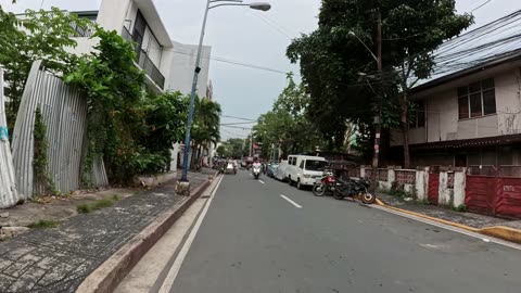Fortuna Street in Barangay Olympia in Makati City in the Philippines