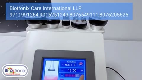 Cavitation 6 in one Device with RF Vacuum And Lipo Laser Therapy for Slimming