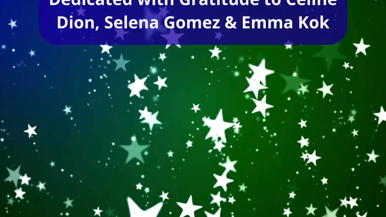 🎶 Thank You Song to Celine Dion, Selena Gomez & Emma Kok 💖