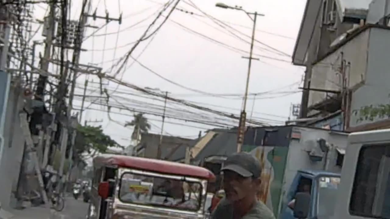 Snail Pace Traffic in Navotas City, Philippines