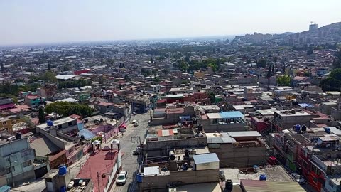 Gliding Above a Sea of Humanity - Mexico City