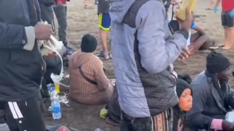 In Spain, as soon as they disembark, fake asylum seekers are given a latest-generation smartphone.