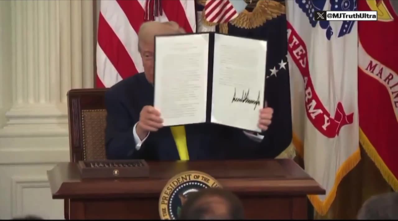 Trump officially proclaims today, August 7, 2025, as National Purple Heart Day.