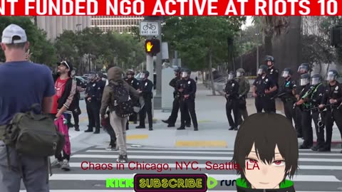 Chaos In LA Day 5 Looting, Fires and Terrible Chants.