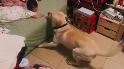 the baby smile says everything…